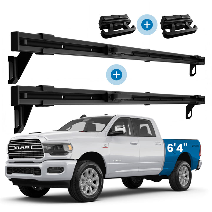 Integral Rail Kit + Panel Kit - RAM 2019+ HD (Standard Bed 6'4")