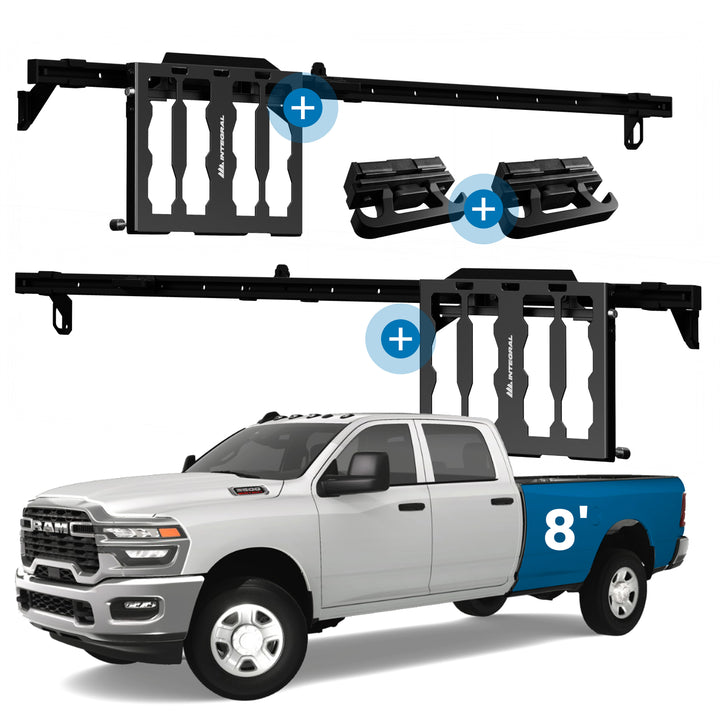 Integral Rail Kit + Panel Kit - RAM 2019+ HD (Long Bed 8')