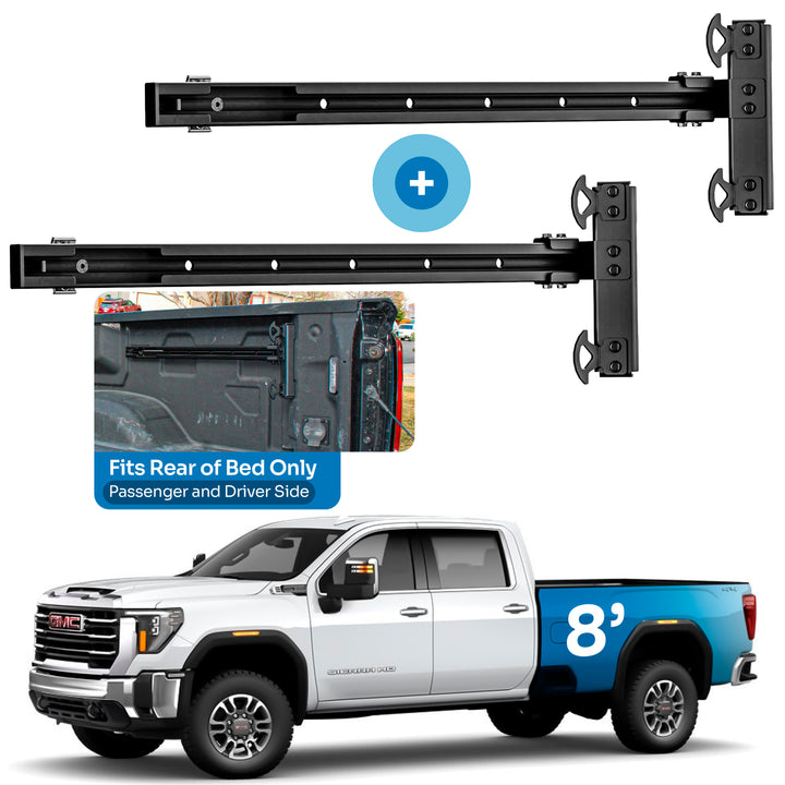 Integral Rail Kit + Panel Kit - GM HD 2020+ (8' Long Bed Only)