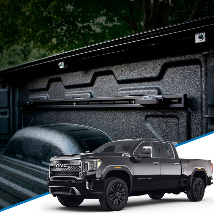 Integral Rails - Bedside Rail System - Chevrolet Silverado & GMC Sierra 2500/3500 (2020+ 6'9" Bed Only)