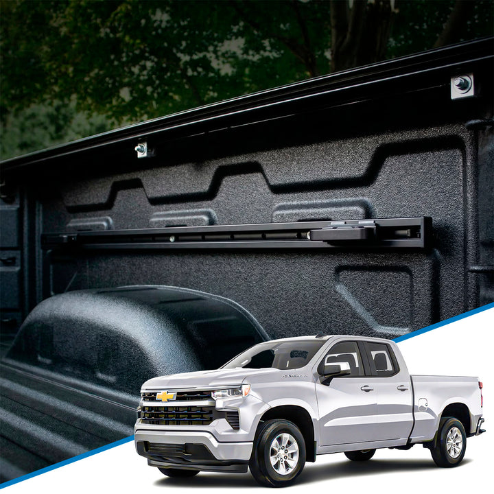 Integral Rails - Bedside Rail System - Chevrolet Silverado & GMC Sierra 1500 (2019+)