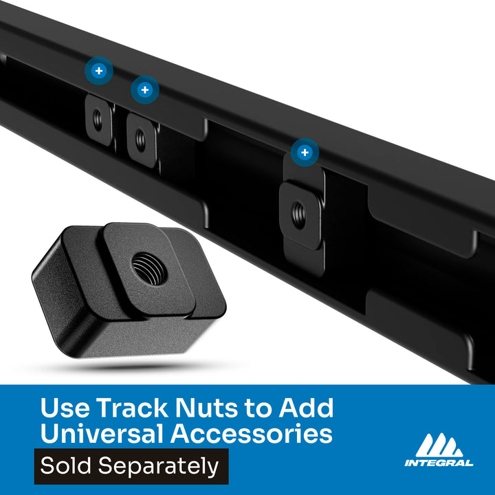 Integral Bulkhead Rail with Panel Kit - Super Duty (2017+) - Compatible with Milwaukee Tool Packout Organizers