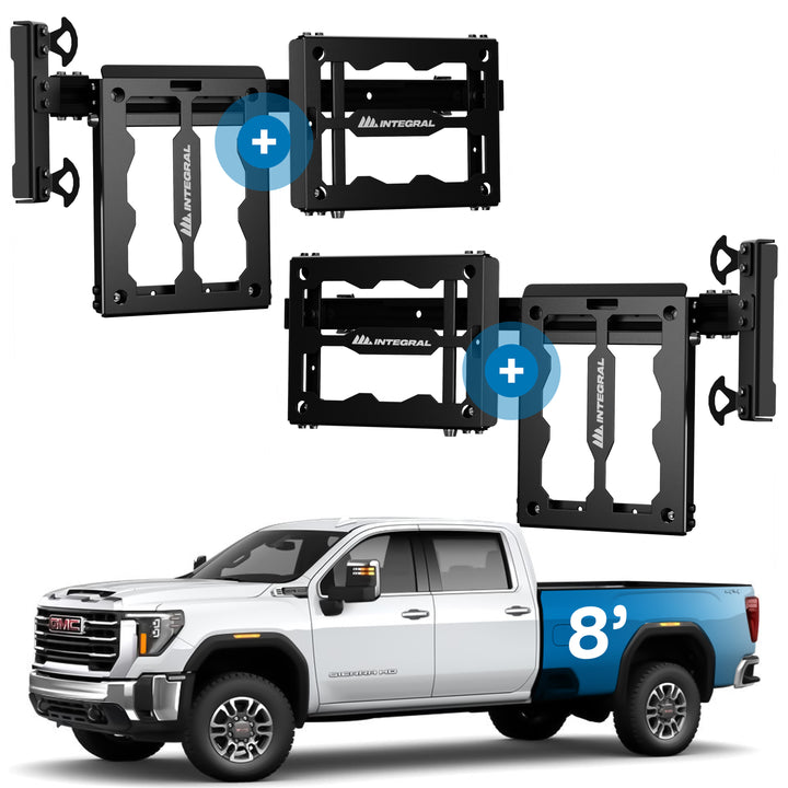 Integral Rail Kit + Panel Kit - GM HD 2020+ (8' Long Bed Only)