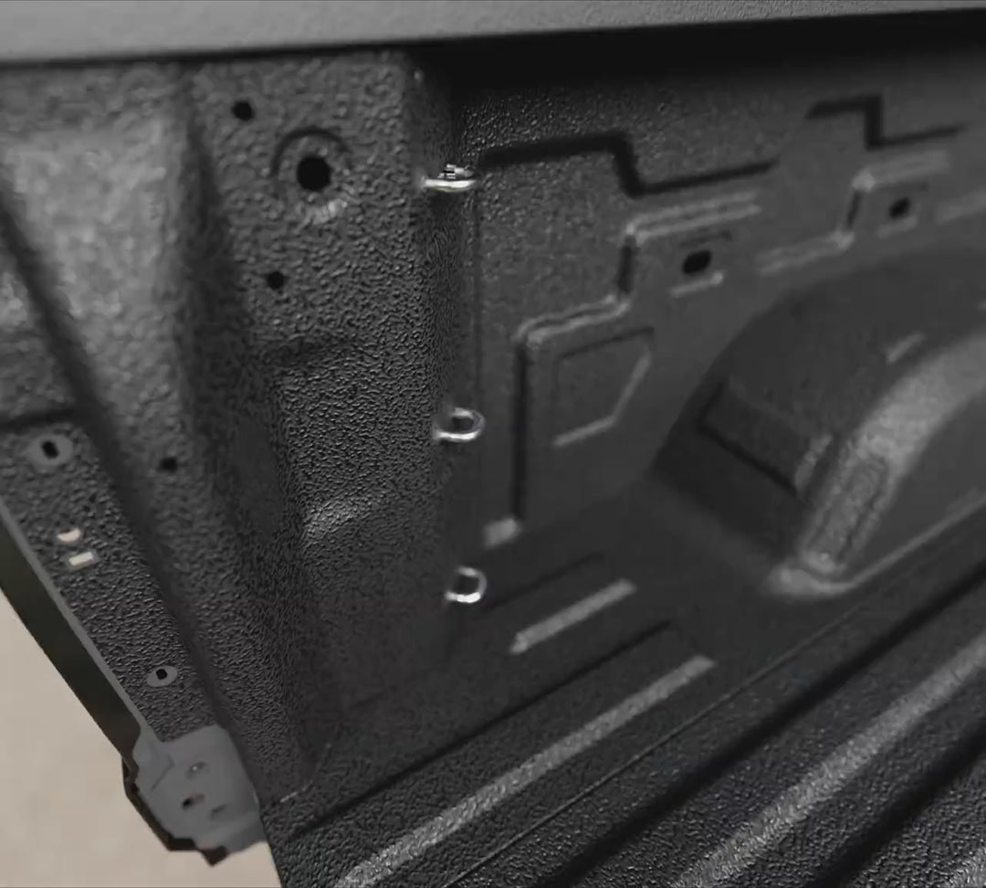 Integral Rails (Full Length) - Bedside Rail System - Chevrolet & GMC 2500/3500 (2020+ 6'10" Bed)
