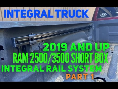 Integral Rail Kit + Panel Kit - RAM 2019+ HD (Standard Bed 6'4")